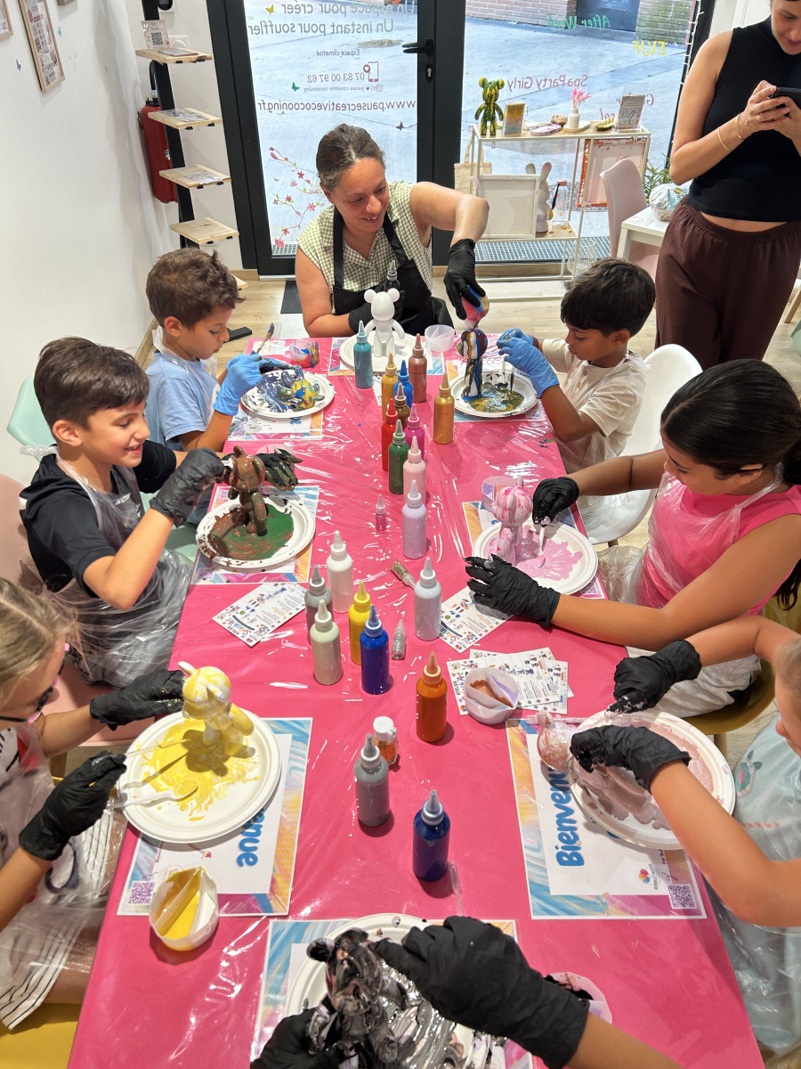 Anniversaire enfant créatif à Saint-Jory près de Toulouse